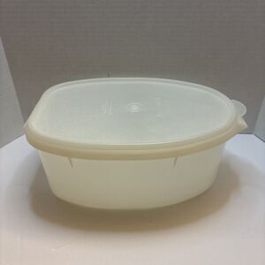 Vintage Tupperware Roast Flavor Saver Ham Turkey Container 3 Pieces